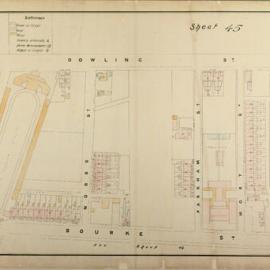 Plans of Sydney (Rygate & West), 1888: Sheet 45