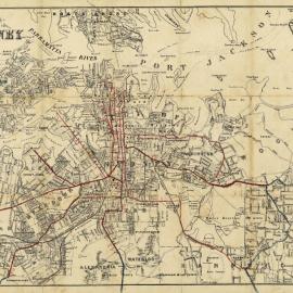 City of Sydney & Suburbs, 1887: Single sheet