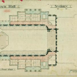 Lighting and Ventilation - First Floor Plan. (No.3, No.32A) 4 Mar. 1886