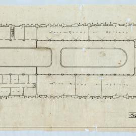 Plan - Queen Victoria Building (QVB) - Second floor (part), 1892