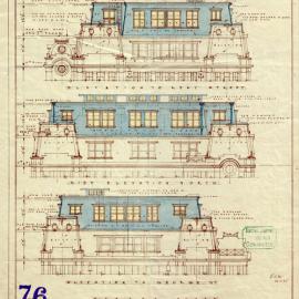 Plan - Additional accommodation for Electricity Department building, Kent Street Sydney, 1925