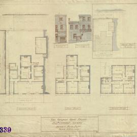 Plan - Sir George Grey Hotel Bay Street, Ultimo, 1924