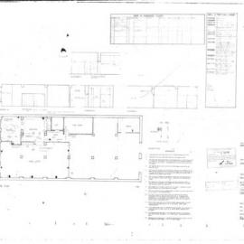 Plan - 81 York Street Sydney. Erect Partitions Level 1, 1984