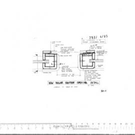 Pitt Street (184-190) Sydney. Renovation Fitout Shops P28 & P29.