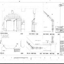 George St (429-481) Sydney. Queen Victoria Building. Alterations shopfront 53, Level 3, G53.