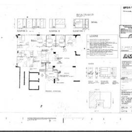 Sussex St (110/116) Sydney. Partitions level 6. Units 61 & 62.