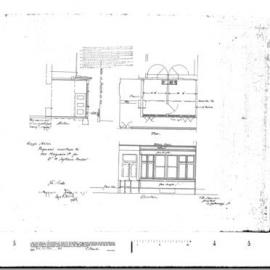 Macquarie St Dr W S Hinder alterations