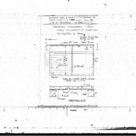 Plan - Alterations for 470-480 Elizabeth Street Sydney, 1967