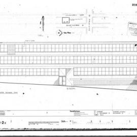 Buckingham St (23/35) Surry Hills. Erect partitions, 2nd floor and new street entry door assembly.