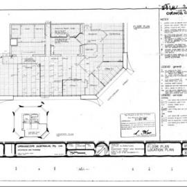 Martin Place (19-29) Sydney. Partitions Level 61.