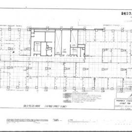 Alfred St (1) Sydney. Erect partitions 21st floor. E.J. Nicholls.