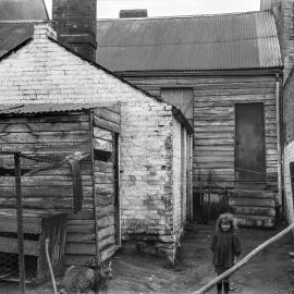 Glass Negative - Cottage in Campbell Street Surry Hills, 1901 