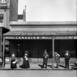 Glass Negative - George Street Sydney, circa 1901