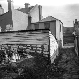 Glass Negative - Holt Place Surry Hills, circa 1901