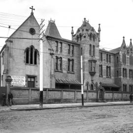 Glass Negative - Convent of the Good Samaritan, Pitt Street Haymarket, circa 1901
