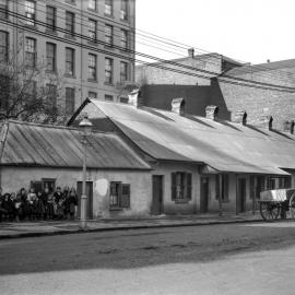 Glass Negative - Kent Street Sydney, circa 1901