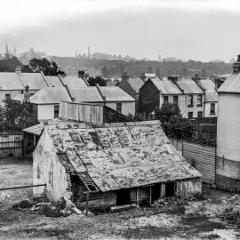 Glass Negative - Forbes Street Woolloomooloo, circa 1901
