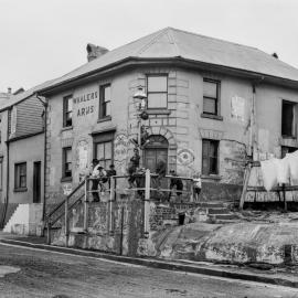 Glass Negative - Whaler’s Arms Hotel, Gloucester Street The Rocks, circa 1901