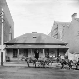 Glass Negative - Bathurst Street Sydney, circa 1902