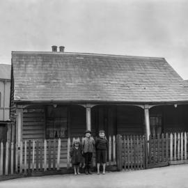 Glass Negative - Albion Street Surry Hills, circa 1902