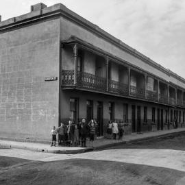 Glass Negative - Irving Street Chippendale, circa 1908