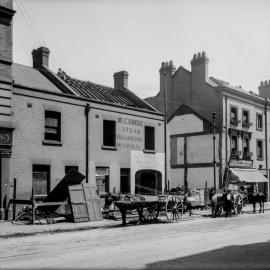 Glass Negative - Castlereagh Street Sydney, circa 1901