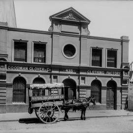 Glass Negative - Kent Street Sydney, circa 1912