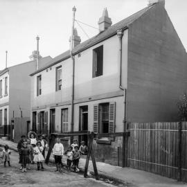 Glass Negative - Goold Street Chippendale, circa 1912