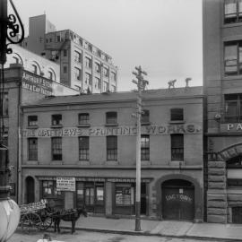 Glass Negative - York Street Sydney, circa 1912