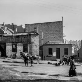 Glass Negative - Palmer Street Darlinghurst, circa 1912