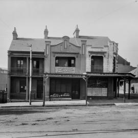 Glass Negative - City Road Chippendale, circa 1912