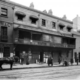 Glass Negative - Elizabeth Street Sydney, circa 1913