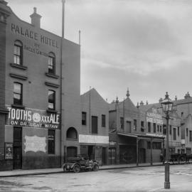 Glass Negative - Palace Hotel, George Street Haymarket, circa 1911-1912