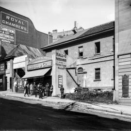 Glass Negative - Hall and Company Photographers in Hunter Street Sydney, circa 1913