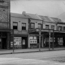 Glass Negative - Commercial premises in Oxford Street Darlinghurst, circa 1913