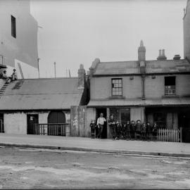 Glass Negative - Campbell Street Surry Hills, circa 1913