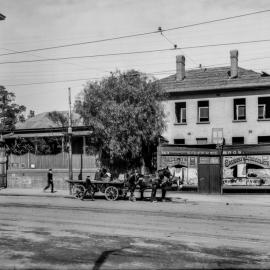 Glass Negative - Commercial buildings in Liverpool Street Sydney, circa 1913