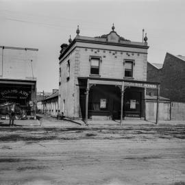 Glass Negative - Business premises, in City Road Chippendale, circa 1913