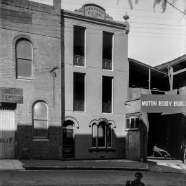 Glass Negative - Ashford House in Blackfriars Street Chippendale, circa 1917