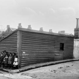 Glass Negative - Palmer Street Darlinghurst, 1917