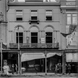 Glass Negative - George Street Sydney, 1918