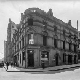 Glass Negative - Commercial buildings in Hunter Street Sydney, 1919