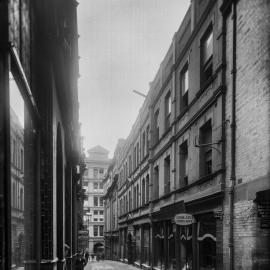 Glass Negative - Rowe Street Sydney, 1920