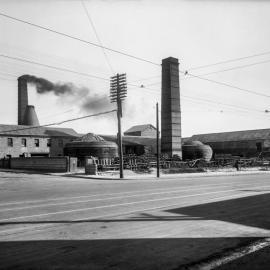 Glass Negative - Fowlers Pottery, Parramatta Road Camperdown, 1920