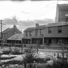 Glass Negative - Housing in Hutchinson Street Surry Hills, 1920