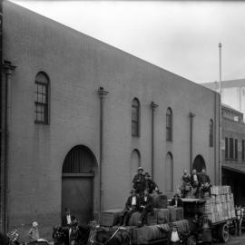 Glass Negative - John Keep warehouse, Sussex Street Sydney, 1920