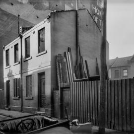 Glass Negative - Terraces in Goold Street Chippendale, 1920