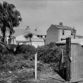 Glass Negative - Construction of the Municipal Council of Sydney Electricity Depot Camperdown, 1919