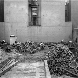 Glass Negative - Phillip Street Electrical Sub Station Sydney, 1914
