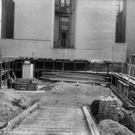 Glass Negative - Phillip Street Electrical Sub Station Sydney, 1914
